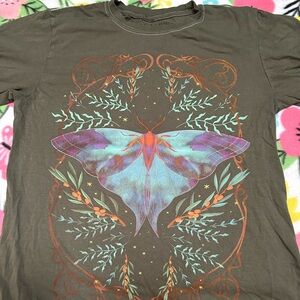 Hot Topic Moth T- Shirt